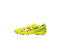 PUMA Chaussures de Football Unisexes Ultra 6 Match MG, Yellow Alert Black-Glowing Red-Lime Squeeze, 40 EU, Yellow Alert PUMA Squeeze Squeeze Noir/Rouge, 40 EU