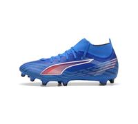 PUMA Chaussure de Football Ultra 6 Match+ FG/AG Unisexe 47, Ultra Blue White Black