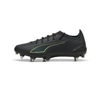 PUMA Chaussure de football ULTRA 6 ULTIMATE MxSG Unisexe, Chaussures, Noir/Fizzy Light/Vert Terrain, 45 45