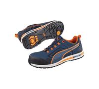 PUMA Chaussure de sécurité Crosstwist LOW pointure 43 bleue/orange S3 HRO SRC...
