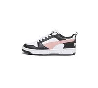 Puma Chaussures Basses Unisexes Rebound V6, Blanc Future Rose Noir, 40 EU