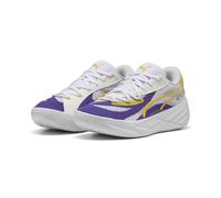 PUMA Chaussures de Basket All-Pro Nitro™ LA Unisexe 46, Team Violet Pelé Yellow Purple
