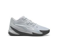 PUMA Chaussures de basket-ball Dagger pour homme, Gris platine/gris vieilli/blanc, 39 EU