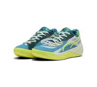 PUMA Chaussures de Basketball All-Pro Nitro™ Hoops Dreamz Unisexe 42.5, Tropical Blue Peaceful
