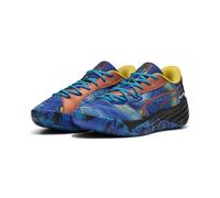 PUMA Chaussures de Basketball All-Pro Nitro™ SQD Dylan Exhibit Unisexe 44, Vivid Blue Tropical