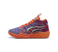 PUMA Chaussures de basketball MB.04 Creativity Unisexe, Chaussures, Dark Amethyst/Orange Glow/Poison Rose, 43 43