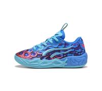PUMA Chaussures de basketball MB.04 Lo Alien Skins Enfant, Chaussures, Ultra Bleu/Luminous Rose/Vert Glare, 27.5 27.5