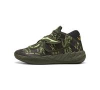 PUMA Chaussures de basketball MB.05 Camo Unisexe, Chaussures, Vert, 46 46