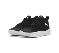 PUMA Chaussures de Basketball mi-Hautes Court Pro 3 Enfant et Adolescent 32, Black White