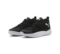 PUMA Chaussures de Basketball mi-Hautes Court Pro 3 Unisexe 45, Black White