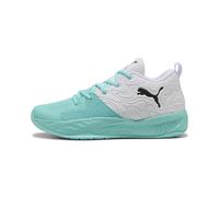 PUMA Chaussures de basketball mi-hautes Court Pro 3 Unisexe, Chaussures, Blanc, 45 45