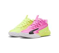PUMA Chaussures de basketball mi-hautes Dagger 2 Enfant et Adolescent, Accessoires, Jaune, 37.5 37.5