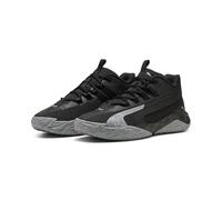 PUMA Chaussures de Basketball mi-Hautes Dagger 2 Unisexe 41, Black Cool Mid Gray