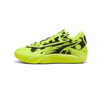 PUMA Chaussures de basketball Scoot Zeros II Unisexe, Chaussures, Jaune Alert/Noir, 44.5 44.5