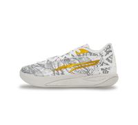 PUMA Chaussures de basketball Stewie 4 Harry Potter™ Femme, Chaussures, Blanc/Vert Terrain, 38.5 38.5