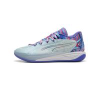 PUMA Chaussures de basketball Stewie 4 Prism Femme, Chaussures, Blanc/Light Aqua, 48 48