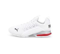 PUMA Chaussures de Course Axelion Ls pour Homme, Puma Blanc High Risk Red, 45 EU