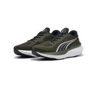 Puma Chaussures de Course Scend Pro pour Homme, Dark Olive Puma Black, 45 EU