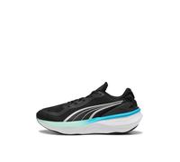 Puma Chaussures de Course Scend Pro pour Homme, Puma Black Mint Melt Speed Blue, 44.5 EU