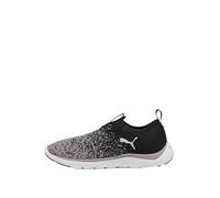 PUMA Women's Softride Remi Slip-on Knit Wn's Road Running Shoe, Puma Black Plum Jam, 40 EU