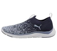 Puma Chaussures de Course Softride Remi à Enfiler en Tricot Wn'sRoad pour Femme, Puma Bleu Marine Neige Montagne Bleu Gris Ciel, 41 EU