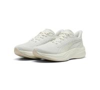 PUMA Chaussures de Course sur Route Unisexe Darter Pro 2, Blanc Chaud/Neige Alpine, Argent, 45 EU, PUMA Neige Alpine Blanc Chaud argenté, 45 EU