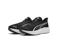 PUMA Chaussures de Course sur Route Unisexe Darter Pro 2, Noir Argent Blanc, 38 EU, Puma Black PUMA Silver PUMA White, 38.5 EU