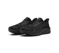 PUMA Chaussures de Course sur Route Unisexe Darter Pro 2, Noir-Plat, Gris foncé, 45 EU, Puma Noir Plat Gris foncé, 46 EU