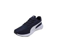 PUMA Mixte Night Runner V2 Chaussure de Course sur Route, Bleu Marine Blanc, 44.5 EU