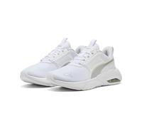 Puma Chaussures de Course sur Route Unisexe X-Cell Nova FS, Blanc/argenté/Apple Spritz, 45 EU, Puma White Puma Silver Pomme Spritz, 45 EU
