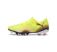 PUMA Chaussures de football basses FUTURE 8 MATCH FG/AG Unisexe, Chaussures, Jaune Alert/Noir/Sun Struck, 43 43