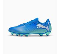 Puma Chaussures De Football Future 7 Play Fg/Ag, Bleu/Blanc
