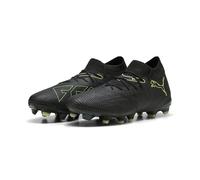 PUMA Future 8 Match Fg/Ag WN's Chaussures de football pour femme, Black Fizzy Light Green Terrain Yellow, 40.5 EU