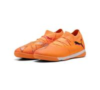 PUMA Chaussures de Football Future 8 Match It Unisexes, Heat Fire PUMA Black Ravish, 46 EU
