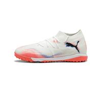 PUMA Chaussures de Football Future 8 Match TT Femme 36, White Black Glowing Red