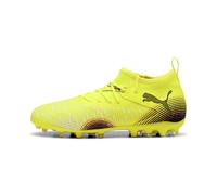 PUMA Future 8 Match MG JR, Chaussure de Football Unisexe, Yellow Alert-PUMA Black-Sun Struck,