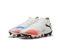 PUMA Chaussures de Football Future 8 Pro FG/AG Femme 38, White Black Glowing Red