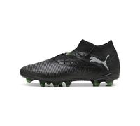 PUMA Chaussures de football FUTURE 8 PRO FG/AG Unisexe, Chaussures, Noir/Cool Light Gris/Vert, 40 40