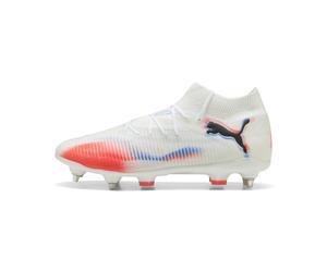 PUMA Chaussures de football FUTURE 8 PRO MxSG Unisexe, Chaussures, Blanc, 44.5 44.5