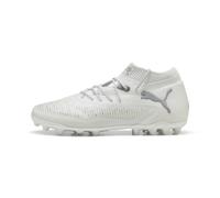 PUMA Chaussures de football FUTURE 8 ULTIMATE MG Unisexe, Chaussures, Blanc/Matte Silver, 40 40