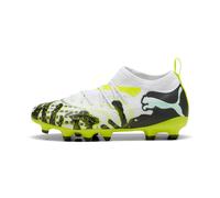 PUMA Chaussures de football FUTURE 9 MATCH CREATIVITY FG/AG Enfant et Adolescent, Chaussures, Jaune, 32 32