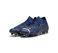 PUMA Chaussures de Football Future Match Mxsg pour Homme, Persian Blue PUMA White Pro Green, 41 EU