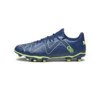 Puma Chaussures de Football Future Play FG/AG pour Homme, Persian Blue Pro Green, 45 EU