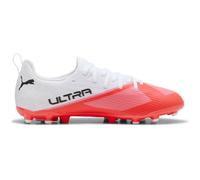 Puma Chaussures de football Ultra 7 Match MG Junior Rouge Noir Blanc 38 EU