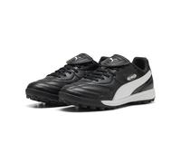 Puma Chaussures de football King Liga TT Unisexes Noir/Blanc/Argent Taille 42 EU