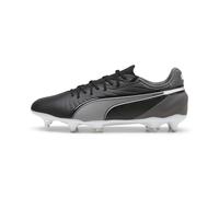 Puma Chaussures de football Mixte King Match MxSG Noir/Blanc/Gris foncé Pointure 43 EU