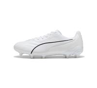 PUMA Chaussures de football KING PLATINUM FG/AG Unisexe, Chaussures, Blanc, 47 47
