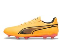 PUMA Chaussures de Football King Pro FG/AG 44 Sun Stream Black Sunset Glow Orange Pink
