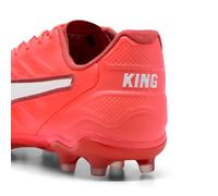 Puma Chaussures De Football King Pro Fg/Ag Unisexe, Chaussures, Glowing Rouge/Blanc/Rouge Fire, 41 Glowing Red,White,Red Fire