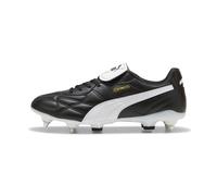 PUMA Chaussures de football KING TOP MxSG Unisexe, Chaussures, Noir/Blanc/Doré, 40 40